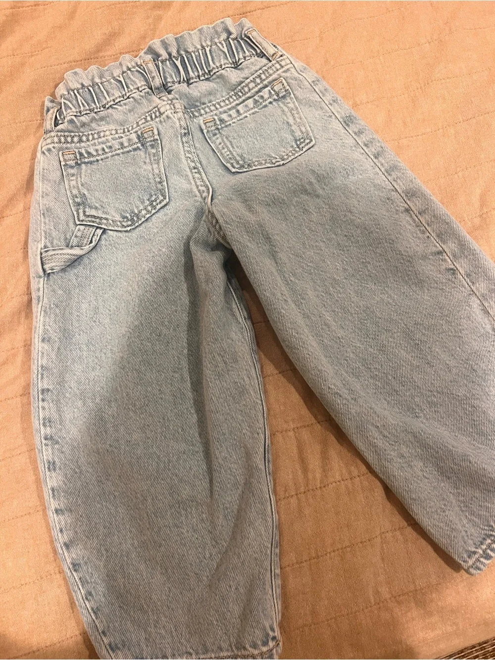 GAP Light Blue Denim Jeans with Embroidered Flowers